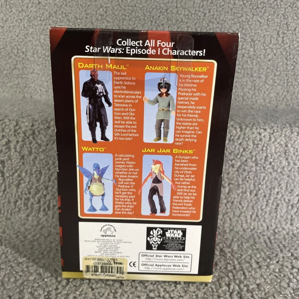 Applause‎ Star Wars Figure Episode 1 Watto Kids Collectible 6